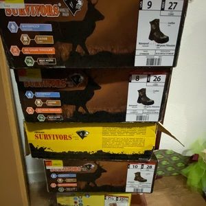Workboots Bundle various sizes